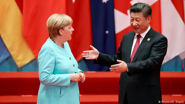 China G20 Gipfel in Hangzhou - Merkel & Jinping