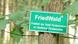 Un cartel con la palabra “Friedwald” (“cementerio forestal”). Un cartel con la palabra “Friedwald” (“cementerio forestal”).