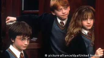 Harry Potter Hermine und Ron Filmszene