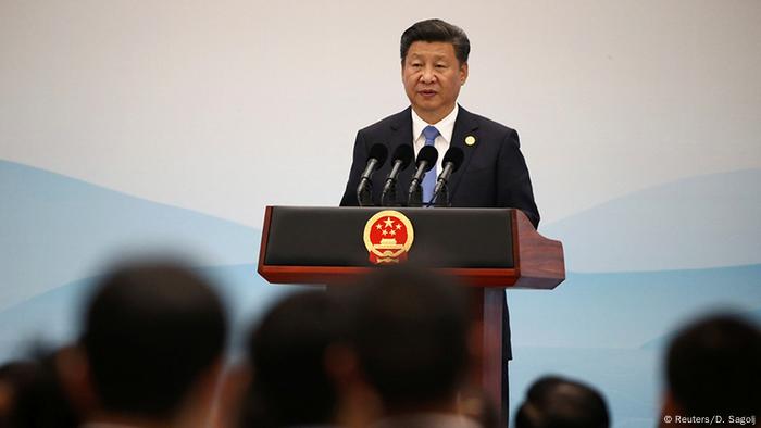 China G20 Gipfel in Hangzhou Rede von Präsident Xi Jinping