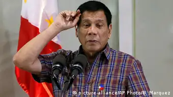 Philippinen Präsident Rodrigo Duterte