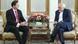 Iran britischer Botschafter Nicholas Hopton bei Außenminister Mohammad Javad Zarif Iran britischer Botschafter Nicholas Hopton bei Außenminister Mohammad Javad Zarif
