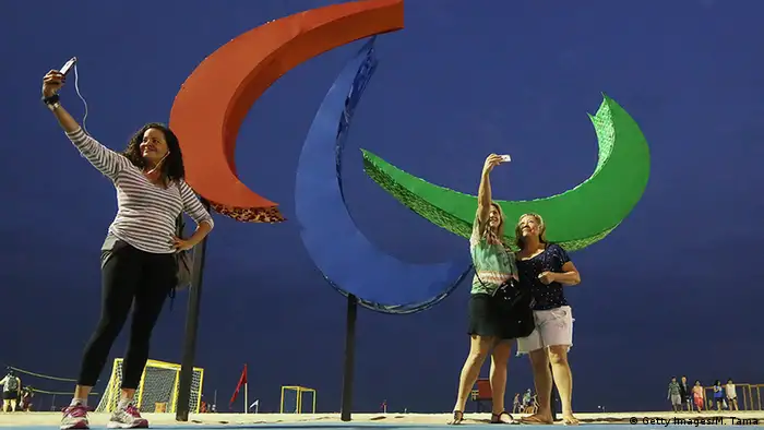 Brasilien Rio Paralympics 2016 Touristen