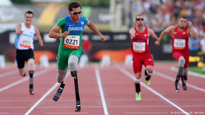 Brasilianische Rio Paralympics 2016 Alan Fonteles Oliveira
