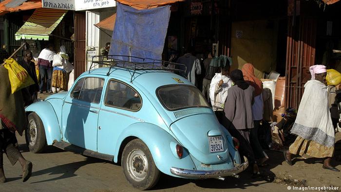 Äthiopien VW Käfer Straße