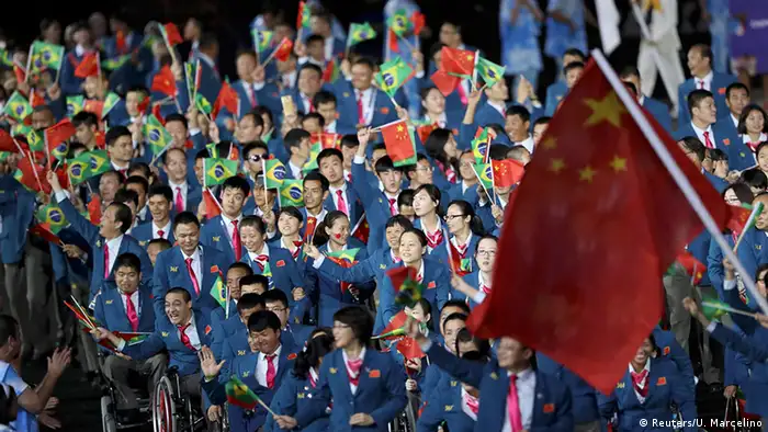 Brasilien Paralympics Rio 2016 Eröffnungsfeier China