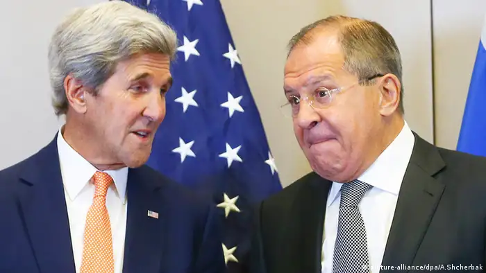 John Kerry Sergei Lavrov