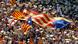 Spanien Großkundgebung für Unabhängigkeit Kataloniens in Barcelona Spanien Großkundgebung für Unabhängigkeit Kataloniens in Barcelona