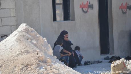 Syrien Zivilbevölkerung bei Idlib