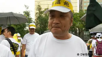 Taiwan Protest von Vertretern des Tourismusgewerbes Chen dongliang