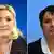 Bildkombo Marine Le Pen und Frauke Petry