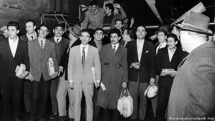 Deutschland türkische Gastarbeiter 1961