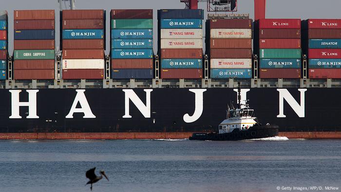 USA Containerschiff Hanjin Greece (Getty Images/AFP/D. McNew)
