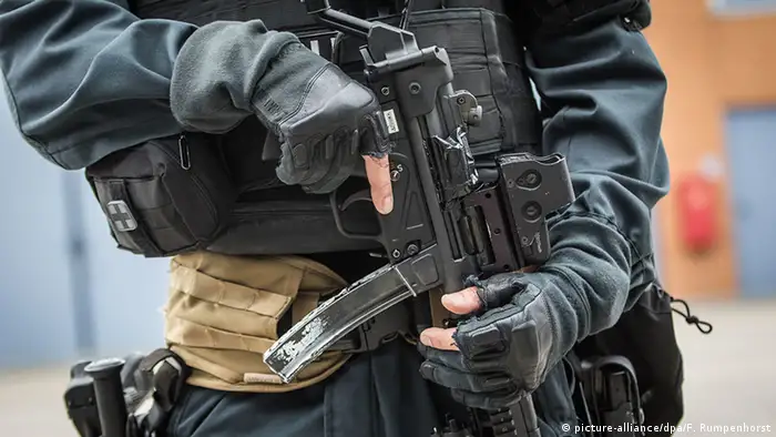 Deutschland Beamter Spezialeinsatzkommando