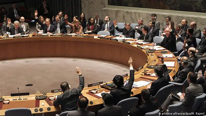 USA Sicherheitsrat der Vereinten Nationen Friedensverhandlungen in Kolumbien (picture-alliance/dpa/M. Rajmil)