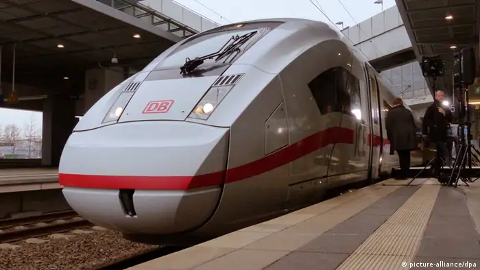 Deutschland Deutsche Bahn neue Flotte - ICE 4