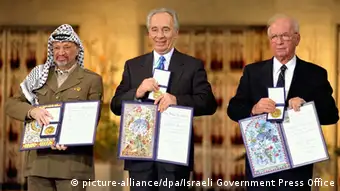 Norwegen 1994 Friedensnobelpreis - Arafat & Peres & Rabin