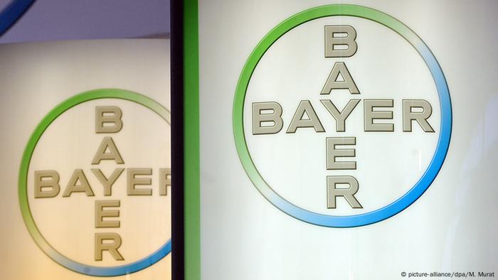 Das Logo des Bayer-Konzerns