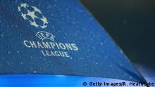 13.9.2016 *** MANCHESTER, ENGLAND - SEPTEMBER 13: The rain pours onto an umbrella prior to the UEFA Champions League Group A match between Manchester City FC and VfL Borussia Moenchengladbach at Etihad Stadium on September 13, 2016 in Manchester, England. (Photo by Richard Heathcote/Getty Images) Copyright: Getty Images/R. Heathcote