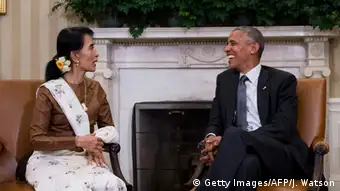 USA Besuch Aung San Suu Kyi bei Obama