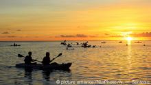 Thousands of domestic and foreign tourists traveled in Bali, Indonesia on 29 to 31 December 2015. The year-end holiday many tourists used to travel to Bali because it presents a variety of tours such as nature, culture, religion, art, games and water sports. (Photo by Nugroho Hadi Santoso/NurPhoto) picture alliance/NurPhoto/N. H. Santoso