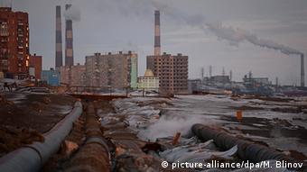 Промышленная зона Норильска 