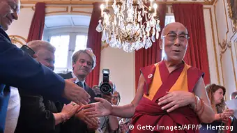 Frankreich Straßburg Dalai Lama