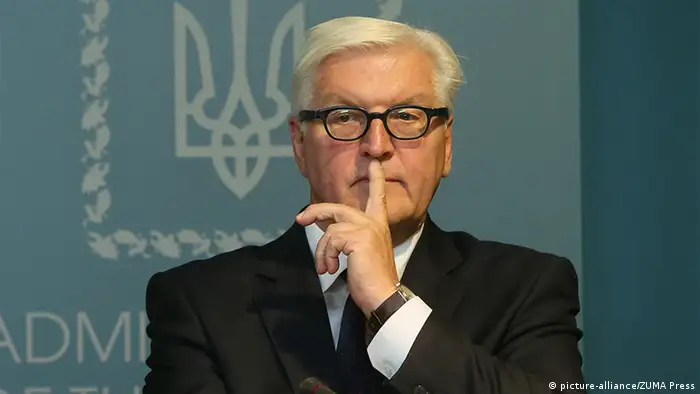 Ukraine - Außenminister Frank-Walter Steinmeier