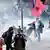 Frankreich - Proteste mit Tränengaseinsatz in Paris