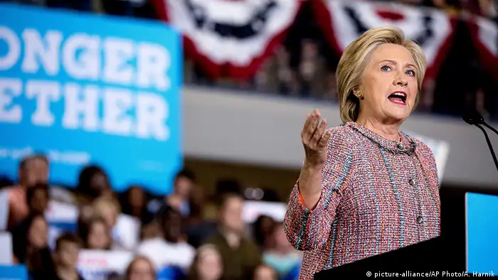 USA Hillary Clinton Rede in North Carolina