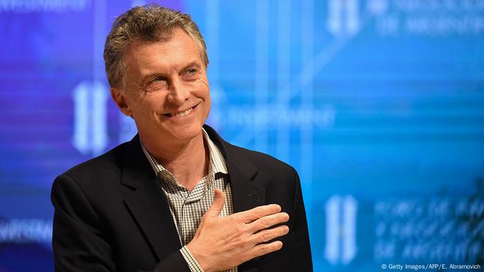 Argentinien Mauricio Macri Wirtschafts- und Investment-Forum in Buenos Aires (Getty Images/AFP/E. Abramovich)