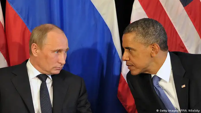 Mexiko G20 Gipfel Wladimir Putin und Barack Obama