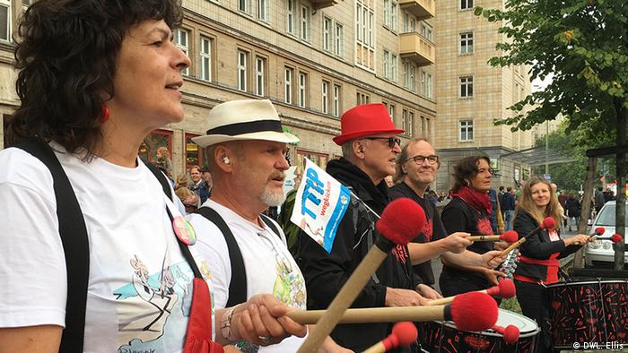 Deutschland Berlin Protest in Berlin gegen TTIP