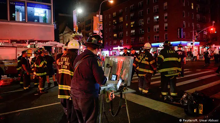 USA New York Explosion mit Verletzten