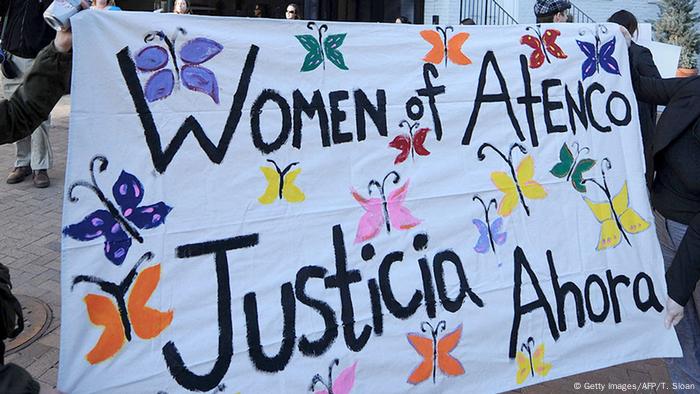 Washington Protest Amnesty International Mexiko Atenco Frauen 