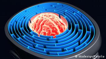 Symbolbild Gehirn Labyrinth
