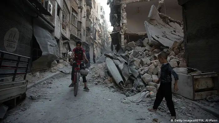 Syrien Luftangriff auf Aleppo