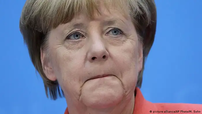Deutschland Bundeskanzlerin Angela Merkel in Berlin