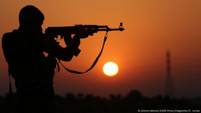 Syrien Kämpfer in Aleppo