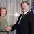 Гілларі Клінтон та Петро Порошенко під час зустірчі в Нью-Йорку