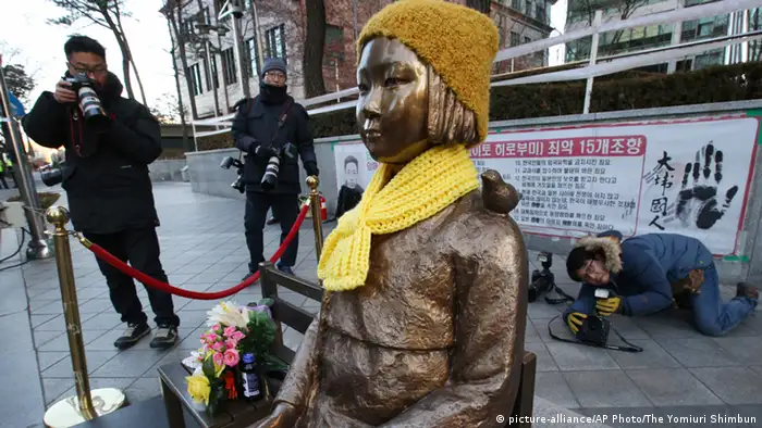Südkorea Trostfrauen-Statue in Seoul