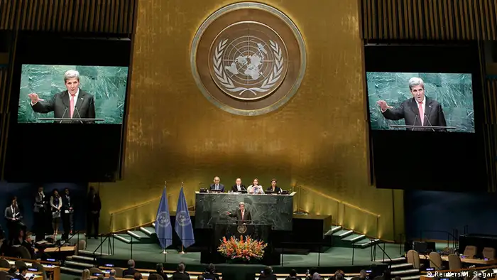 New York UN Klimavertrag Versammlung