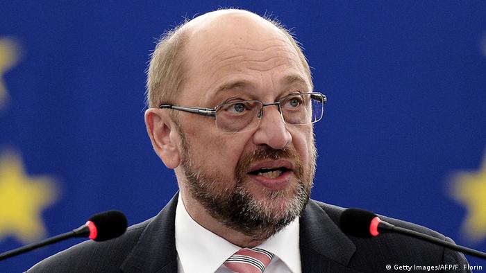 Frankreich EU- Parlament Martin Schulz