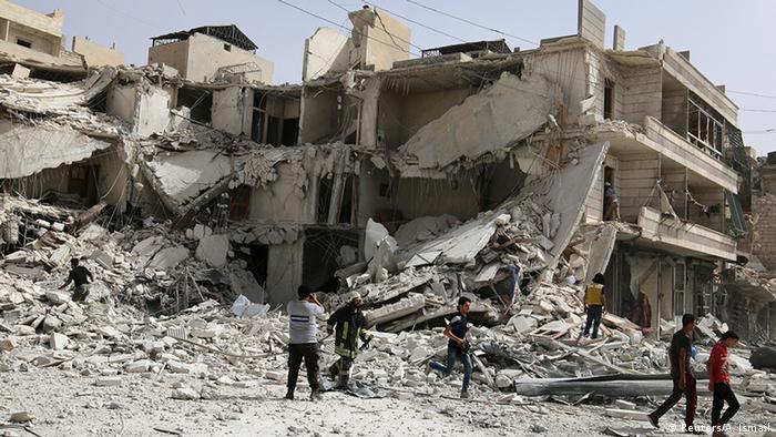 Syrien Zerstörung in Aleppo