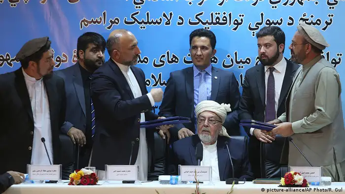 Afghanistan Friedensvertrag in Kabul