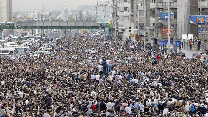 بزرگترین حرکت اعتراضی ایرانیان پس از انقلاب اسلامی، موسوم به جنبش سبز