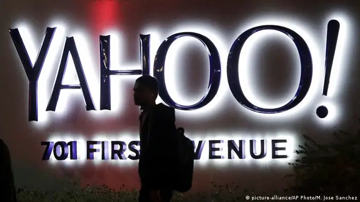 Yahoo Logo Schriftzug (picture-alliance/AP Photo/M. Jose Sanchez)