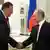 Russland Treffen Milorad Dodik und Wladimir Putin