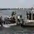 Лодка с египетскими спасателями и медиками