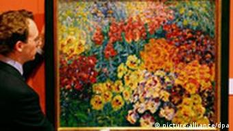 Blumengarten: Stiefmütterchen von Emil Nolde 1867-1956 aus dem Jahr 1908
